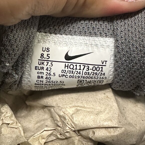 Nike Air Pegasus 2005 Men's size 8.5 Light Pumice Running Shoes HQ1173-001 - Picture 8 of 8